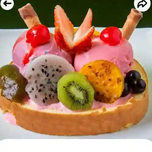 Rrollo con Helado
