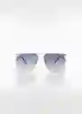 Gafas de Sol Fiamma Plata Talla 99 Mujer Mango