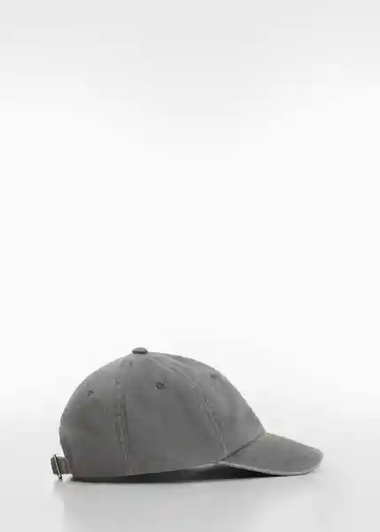 Gorra Sol Antracita Talla 99 Niñas Mango