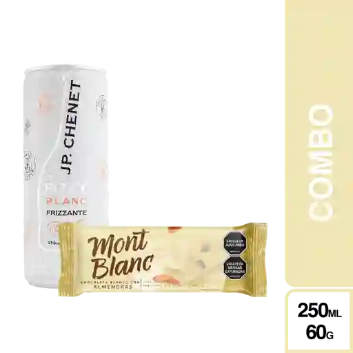 Combo Jp Chenet Aperitivo Blanc + Chocolatina Montblanc Leche