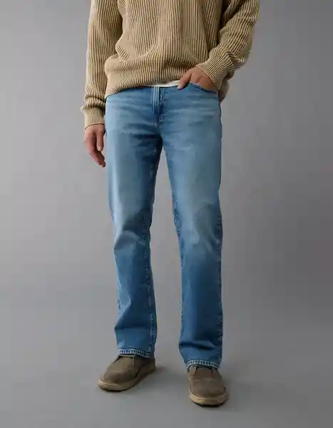 Jean Hombre Azul Talla: 32 x 30 7093540 American Eagle