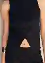 Chaleco Laguna Negro Talla S Mujer Mango