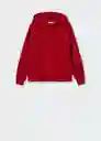 Buzo Sudadera Valley Rojo Talla 20 Teen Niñas Mango