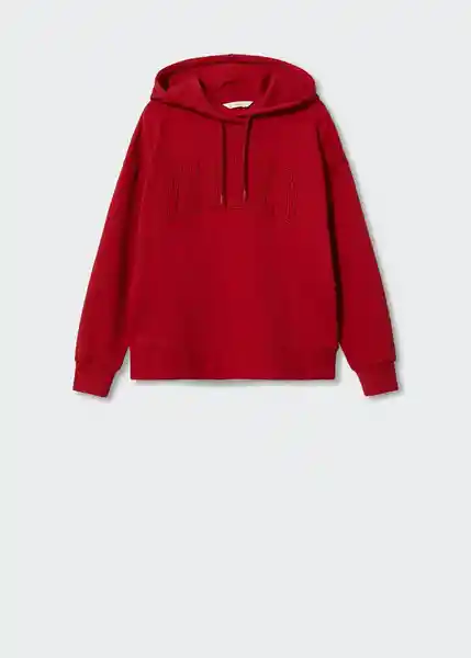 Buzo Sudadera Valley Rojo Talla 20 Teen Niñas Mango