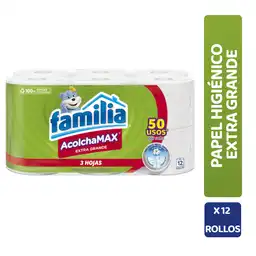 Familia Papel Higiénico Acolchamax