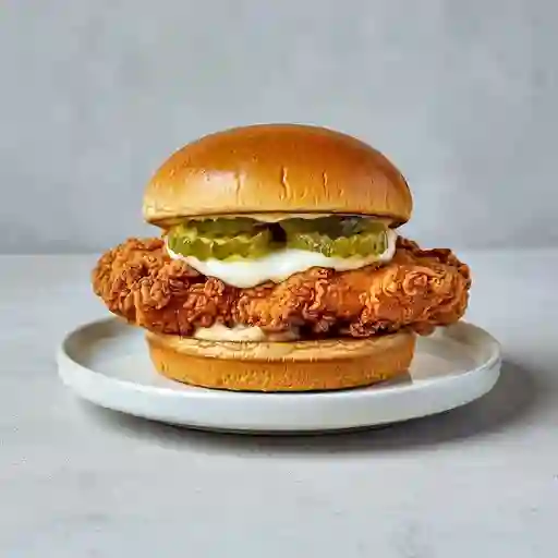 Sandwich De Pollo Apanado