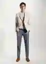 Pantalón Gisbert Ceniza Talla 40 Hombre Mango