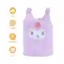 Toalla Para Baño de Microfibra Kuromi Sanrio Morado Miniso