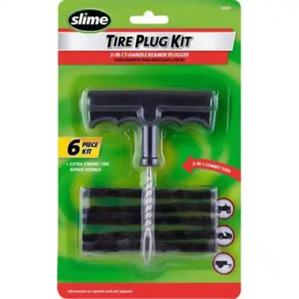 Slime Kit Reparación Pinchazos 2 en 1 Mechas y Martillo