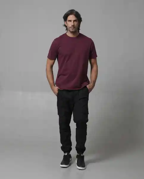 Camiseta Hombre Rojo Talla L 109G104_ROJ191617 Rifle