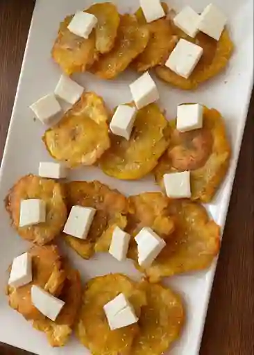Patacon con Queso