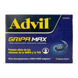Advil Descongestionante (400 mg/10 mg/4 mg)