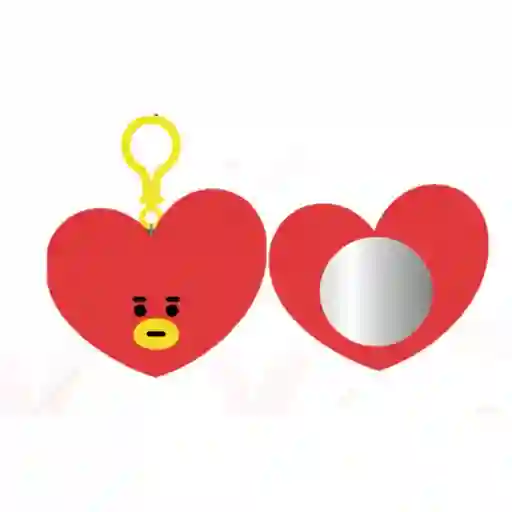 BT21 Espejo Compacto Esponjoso Tata