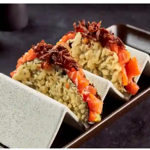 Nori Taco de Salmon