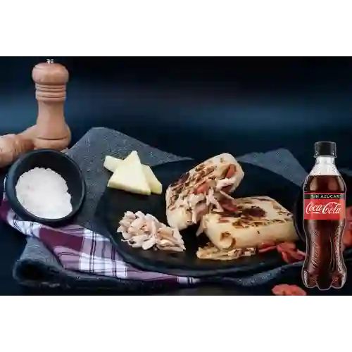 Combo La Creida + Coca Cola Sin Azúcar 400ML