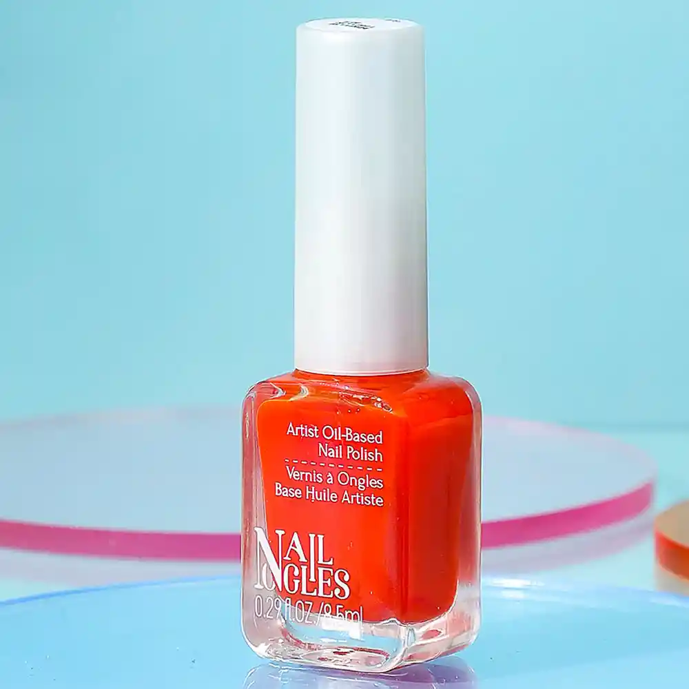 Miniso Esmalte de Uñas a Base de Aceite para Artistas Color Naranja