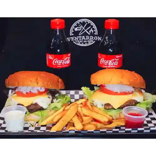 Combo Hamburguesa para Dos
