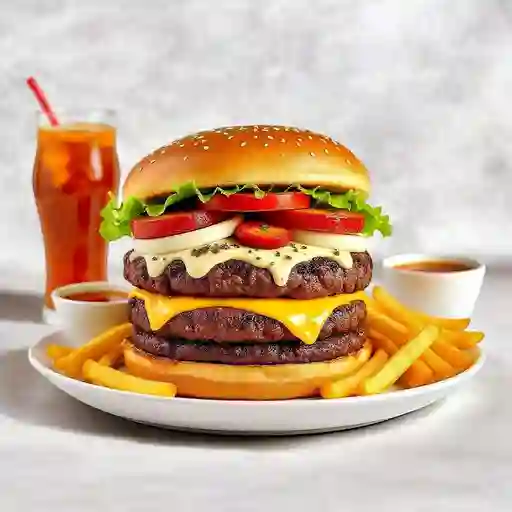 Hamburguesa colosal