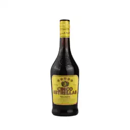 Cinco Estrellas Brandy Añejo