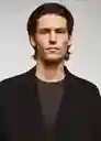 Abrigo Dalan Marrón Talla L Hombre Mango