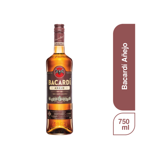 Ron Bacardi Añejo Botella