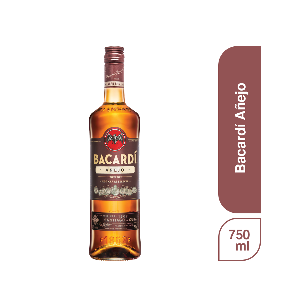 Ron Bacardi Añejo Botella