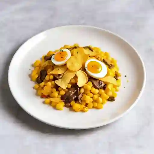 Mazorcada con champiñon