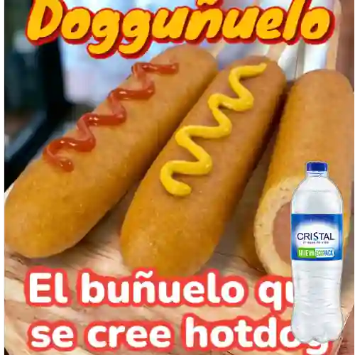 Combo Dogguñuelo + Cristal Sin Gas 600 ml
