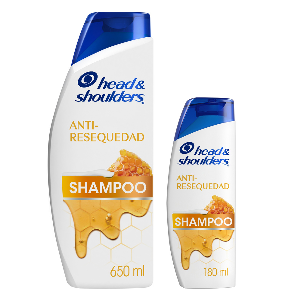 Shampoo Head & Shoulders Anti-Resequedad Nutrición 650 ml + 180 ml