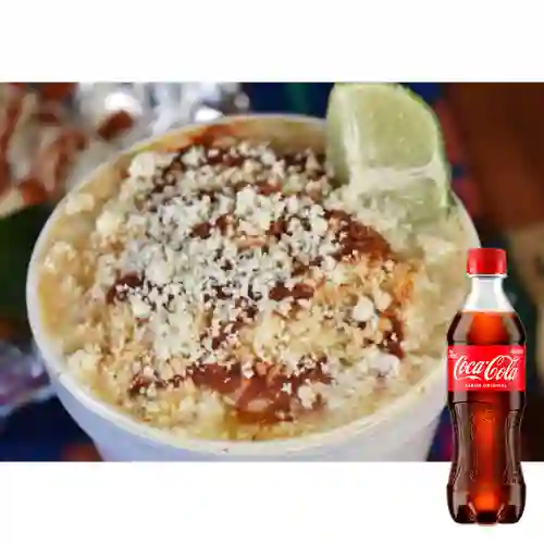 Combo Esquites + Coca-Cola Sabor Original 400 ml