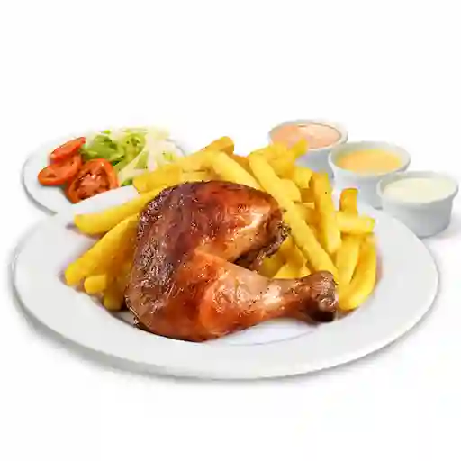 1/4 De Pollo Broaster