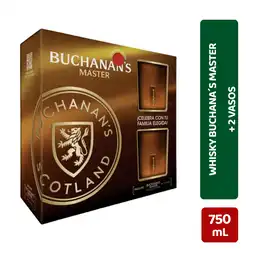 Buchanans Whisky Master + Vasos