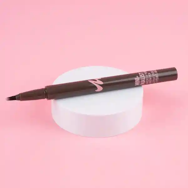Lápiz Para Cejas Micro Dark Brown Serie Minimalist 02 Miniso