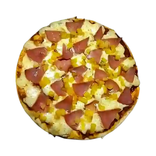 Pizza clásica hawaiana mediana