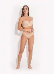 Brasier Prehormado Mujer 36 - Beige