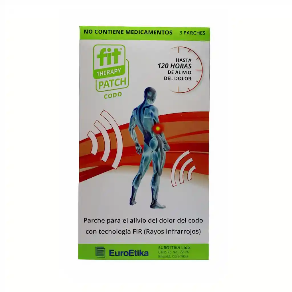 Fit Therapy Parche para Codo con Tecnología Fir