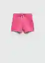 Short Leandra Fucsia Talla 14 Niñas Mango