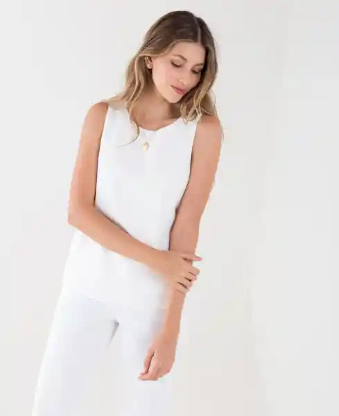Camisa Manga Sisa Emma Crudo Puro Claro Talla Xs Mujer Naf Naf