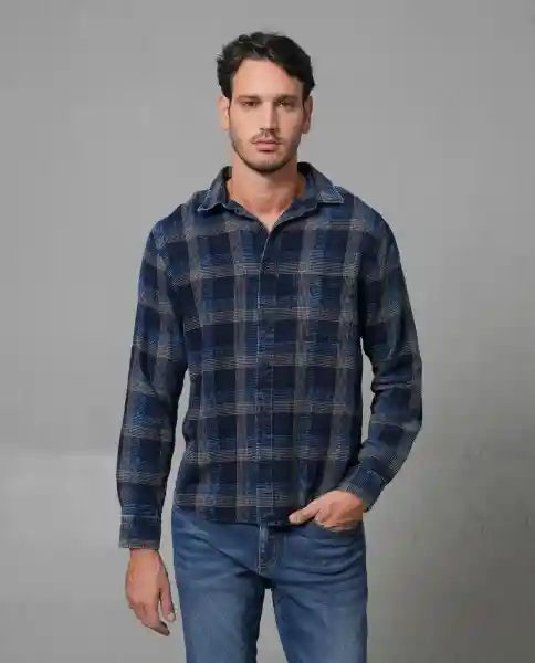 Camisa Hombre Azul Talla XXL 119G012_AZU194024 Rifle