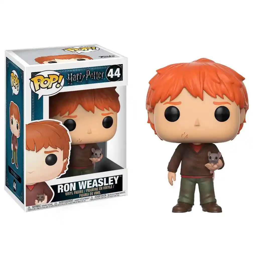 Funko Pop Figura Coleccionable Harry Potter Ron With Scabbers