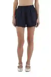 Short Tiana Azul Oscuro Talla S Mercedes Campuzano
