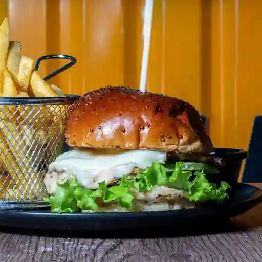 Hamburguesa Clásica de Pechuga