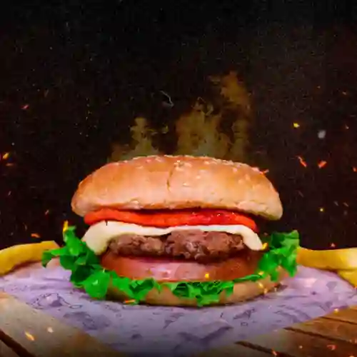 Hamburguesa Artesanal Sencilla