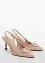 Zapatos Franie Nude Talla 42 Mujer Mango