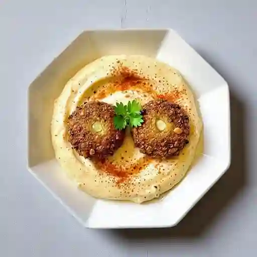 Hummus y falafel