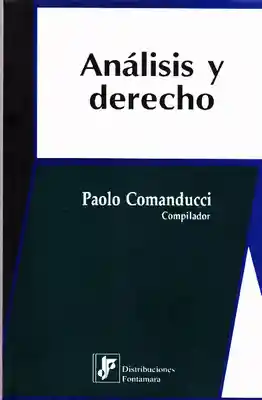 Análisis y Derecho - Paolo Comanducci