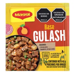 Base MAGGI para carne Gulash x 45g