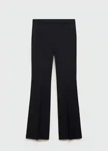 Pantalón Madison Negro Talla 36 Mujer Mango