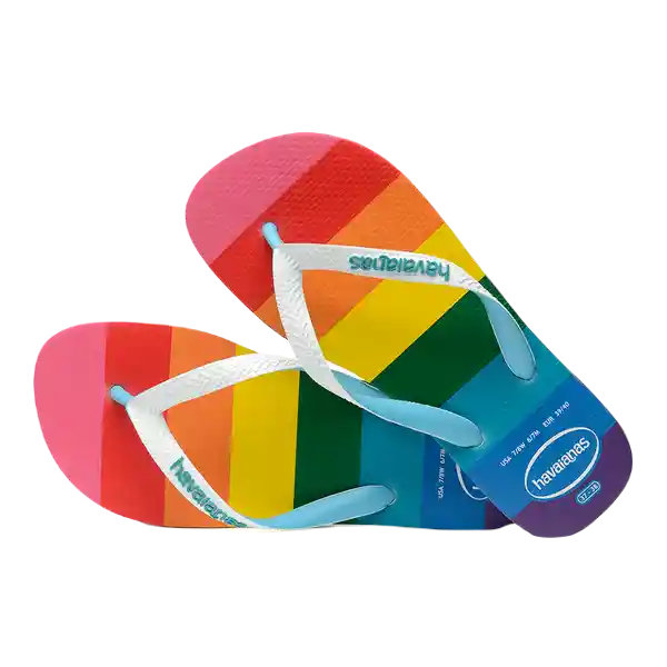 Sandalias Top Pride All Over Azul Talla 38 4145742 Havaianas