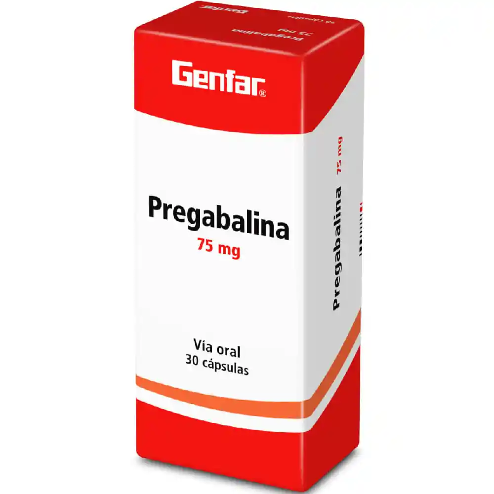 Genfar Pregabalina (75 mg)